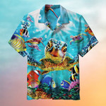 Underwater World Turtle Hawaiian Shirt | For Men & Women | Adult | HW6633