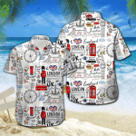 England Hawaiian Shirt | For Men & Women | Adult | HW7451