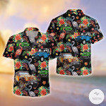 Jeeps And Flamingo Hawaiian Shirt | For Men & Women | Adult | HW6935