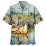 Canoeing Hawaiian Shirt | For Men & Women | Adult | HW7239