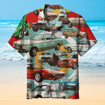 Retro Car Printing Art Hawaiian Shirt | For Men & Women | Adult | HW7388