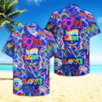 Love Wins LGBT+ Pride Month Hawaiian Shirt | For Men & Women | Adult | HW4764