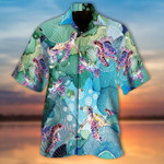 Turtle Coral Hawaiian Shirt | For Men & Women | Adult | HW6551