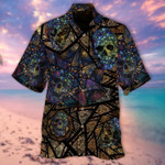Mosaic Skull Hawaiian Shirt | For Men & Women | Adult | HW6632