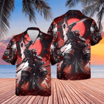 Samurai Demon Warrior Hawaiian Shirt | For Men & Women | Adult | HW7262