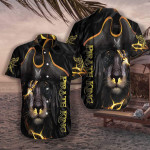 Pirate King Black Lion Hawaiian Shirt | For Men & Women | Adult | HW7426