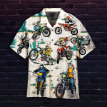 Motocross Rider Hawaiian Shirt | For Men & Women | Adult | HW4755