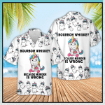 Unicorn Bourbon Whiskey Hawaiian Shirt | For Men & Women | Adult | HW7077