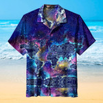 World Map Galaxy Art Hawaiian Shirt | For Men & Women | Adult | HW6719