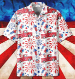 Happy 4th Of July Day Fireworks Hawaiian Shirt | For Men & Women | Adult | HW6696