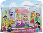 Little Kingdom Disney Princess Royal Friends Collection - 9-Piece Set Includes Aurora, Pascal, Dopey, Gus, Rajahah And