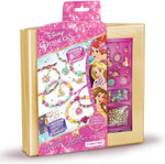 Disney Princess Crystal Dreams Jewelry - Diy Bead & Charm Bracelet Making Kit - Includes Jewelry Making Supplies, Swarovski Princess Book