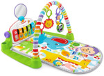 Fisher-Price Deluxe Kick 'N Play Piano Gym, Green, Kick & Play Piano Gym, Changes With Baby'S Age
