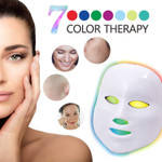 7 Color Led Light Therapy Facial For Anti-Aging Acne Treatment Skin Potherapy