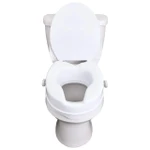 Clamp On Raised Handicap Toilet Seat Riser 4