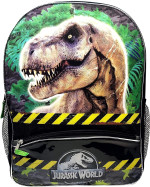 Jurassic World Backpack - Premium 16 Jurassic Park Dinosaur Backpack (School Supplies)