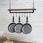 Heavy Duty Pots And Pans Hanging Ceiling Rack