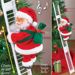 Climbing Santa Ladder Christmas Toy