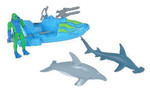 Junior Adventure Playset - Boat, Shark And Dolphin