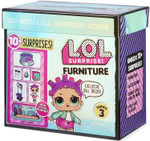 L.O.L. Surprise Furniture Roller Rink With Roller Skater Doll & 10+ Surprises