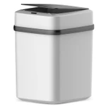 Automatic Motion Sensor Kitchen Trash Can With Lid Touchless