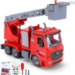 Realistic Diy Fire Engine Truck Toy