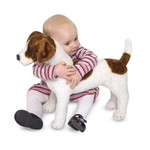 Jack Russell Terrier Dog Giant Stuffed Animal