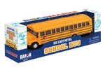 Die Cast Yellow School Bus, 7 Inch Classic School Bus Toy With Pullback Mechanism, Great Gift For Bus Collector