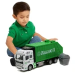 Realistic Garbage Recycling Truck Toy
