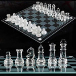 The Luxury Glass Chess Set - As Seen On Tv