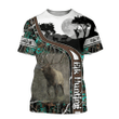 Elk Hunting Zip Hoodie Crewneck Sweatshirt T-Shirt 3D All Over Print For Men And Women