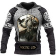 Love Viking Zip Hoodie Crewneck Sweatshirt T-Shirt 3D All Over Print For Men And Women