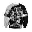 Bone Reapper Zip Hoodie Crewneck Sweatshirt T-Shirt 3D All Over Print For Men And Women