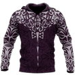 New Zealand Purple Zip Hoodie Crewneck Sweatshirt T-Shirt 3D All Over Print For Men And Women