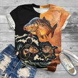 Fishing Zip Hoodie Crewneck Sweatshirt T-Shirt 3D All Over Print For Men And Women