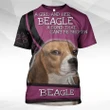 Beagle Zip Hoodie Crewneck Sweatshirt T-Shirt 3D All Over Print For Men And Women
