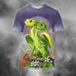Lemon Dragon Zip Hoodie Crewneck Sweatshirt T-Shirt 3D All Over Print For Men And Women