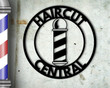 Hairdresser Barber Name Decor Sign