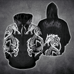 Awesome Zip Hoodie Crewneck Sweatshirt T-Shirt 3D All Over Print For Men And Women