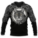 Viking Cat Zip Hoodie Crewneck Sweatshirt T-Shirt 3D All Over Print For Men And Women