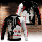 Bernese Mountain Dog Zip Hoodie Crewneck Sweatshirt T-Shirt 3D All Over Print For Men And Women