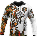 Lion King Zip Hoodie Crewneck Sweatshirt T-Shirt 3D All Over Print For Men And Women