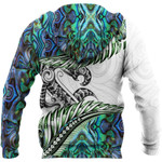 Aotearoa Silver Fern Manaia Paua Shell Zip Hoodie Crewneck Sweatshirt T-Shirt 3D All Over Print For Men And Women