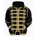 Imperial and Royal Hussars Zip Hoodie Crewneck Sweatshirt T-Shirt 3D All Over Print For Men And Women
