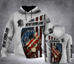 Newfoundland Zip Hoodie Crewneck Sweatshirt T-Shirt 3D All Over Print For Men And Women