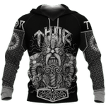 Viking Zip Hoodie Crewneck Sweatshirt T-Shirt 3D All Over Print For Men And Women