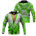 The Nature Boy Green Robe Zip Hoodie Crewneck Sweatshirt T-Shirt 3D All Over Print For Men And Women