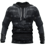 Warrior Chainmail Zip Hoodie Crewneck Sweatshirt T-Shirt 3D All Over Print For Men And Women