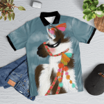 Llama Hoodie Sweatshirt 3D All Over Print Polo Hawaiian Shirt