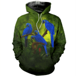 Birds Zip Hoodie Crewneck Sweatshirt T-Shirt 3D All Over Print For Men And Women